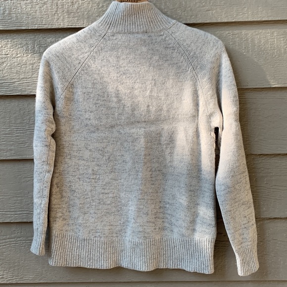 Rebecca Taylor Mock Neck Wool Blend Braided Sweater - Picture 5 of 7